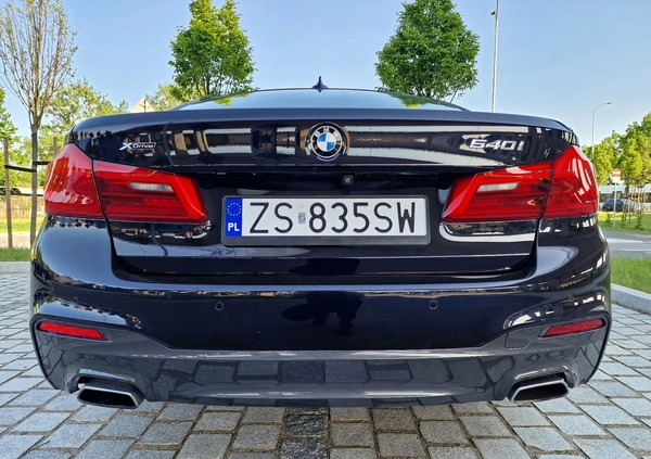 BMW Seria 5 cena 193400 przebieg: 80000, rok produkcji 2020 z Szczecin małe 781
